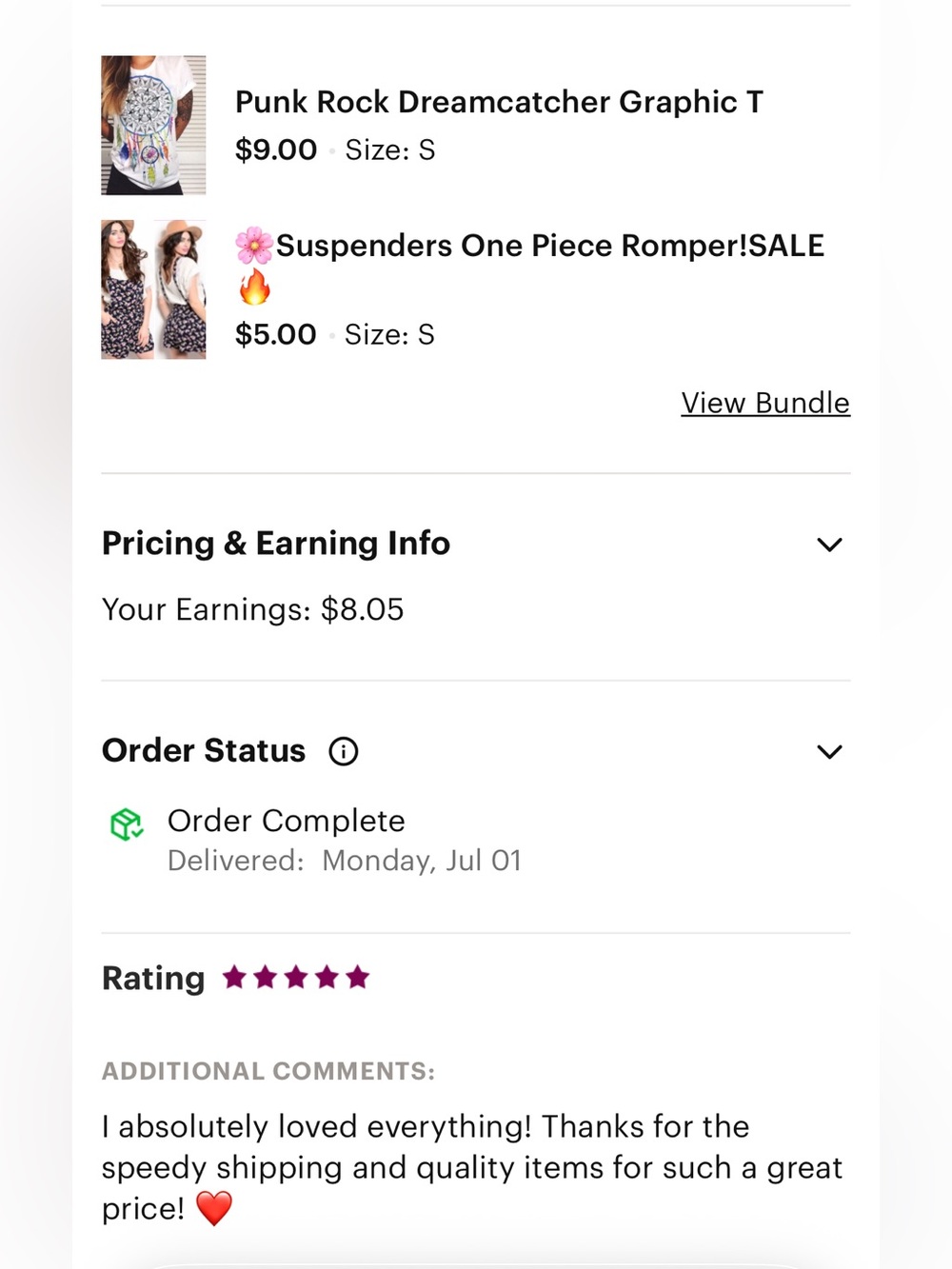 🌸 Over 1,000+ items sold 🌸 - Picture 4 of 8